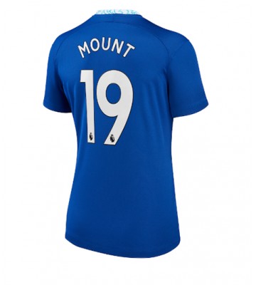 Chelsea Mason Mount #19 Hjemmedrakt Kvinner 2022-23 Kortermet